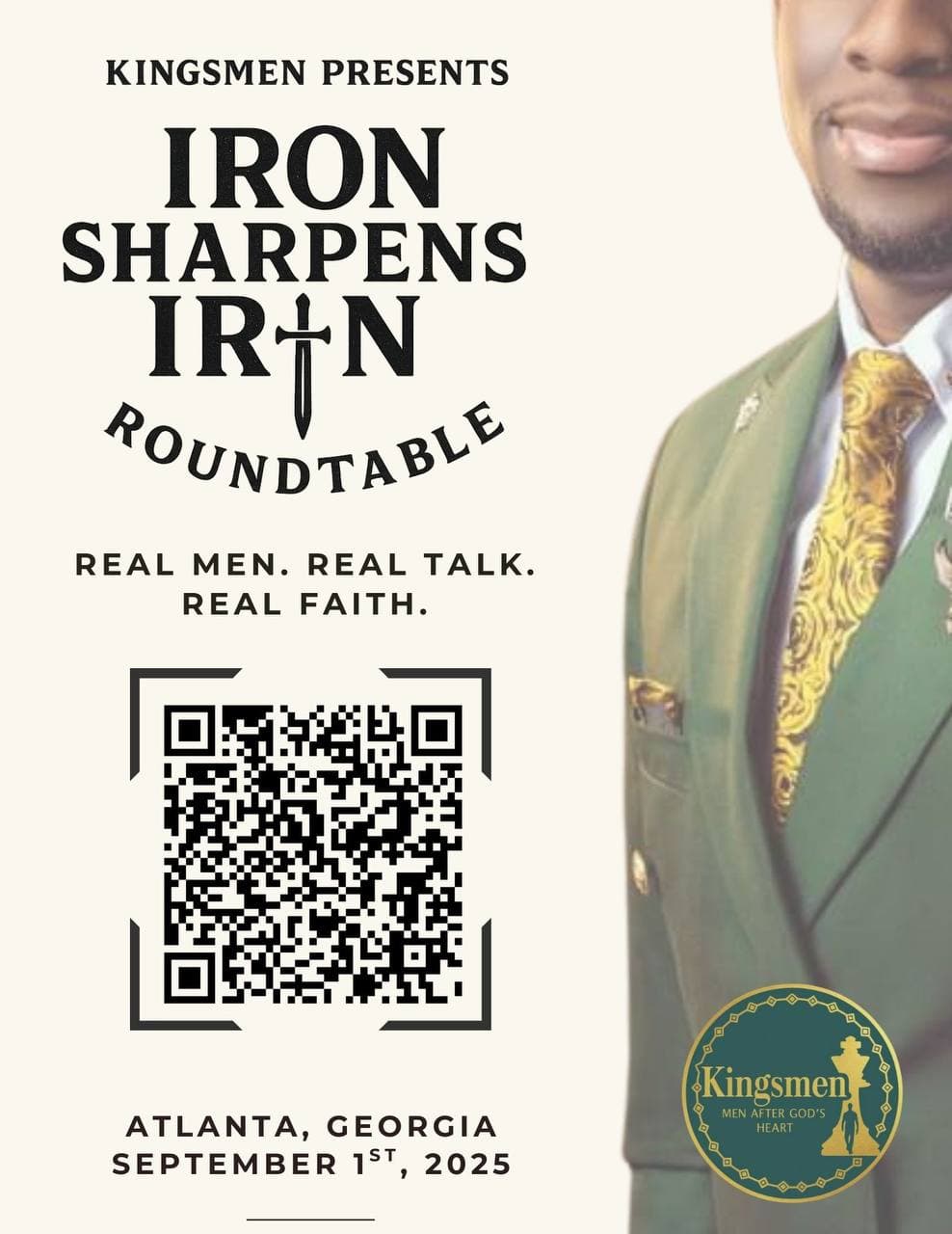 Iron Sharpens Iron event poster